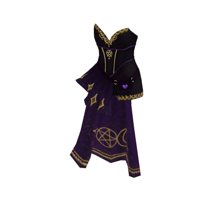 ✨ Charming Magical Witch Purple Black Shirt