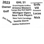 •golf's hockey league•