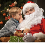 :•< The Santa’s grotto