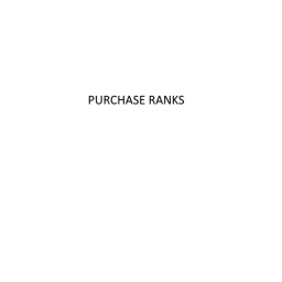 Purchase Ranks