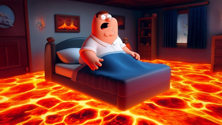 100 Player Floor Is LAVA! 🔥