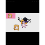 Lankybox fan boxy and foxy cute