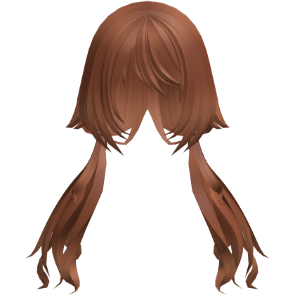 Long Wispy Moe Pigtails Ginger Roblox item