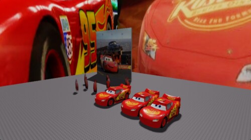 Survive The Lightning McQueen Crowd