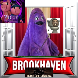 Brookhaven 🏠 RP Grimace Shake Doors Piggy FREE