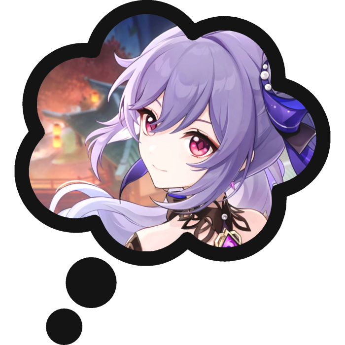 Thinking About Keqing Genshin Impact