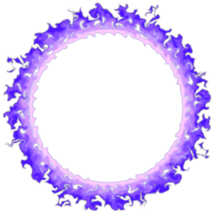 Purple Ring of Fire Roblox decal