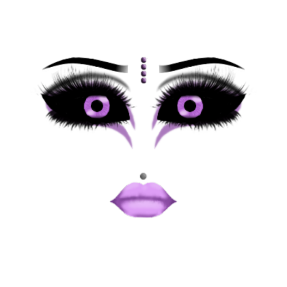 Acidic™ Makeup || Pastel Goth Roblox decal
