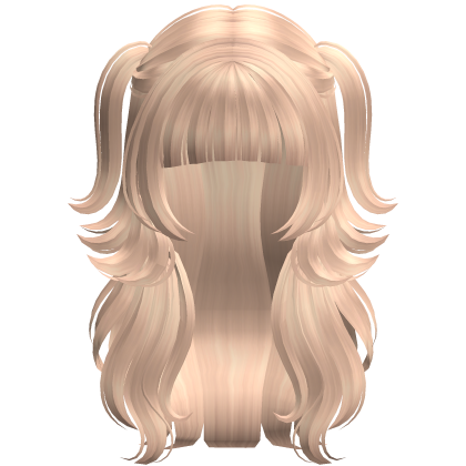 Anime Wolfcut With Twintails (Blonde) Roblox item