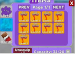 the muscle legends giveaway join it if u want pets