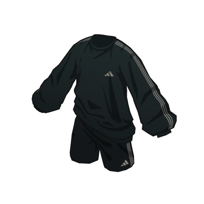 adidas Toon Top and Shorts Black Green