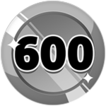 600 wins