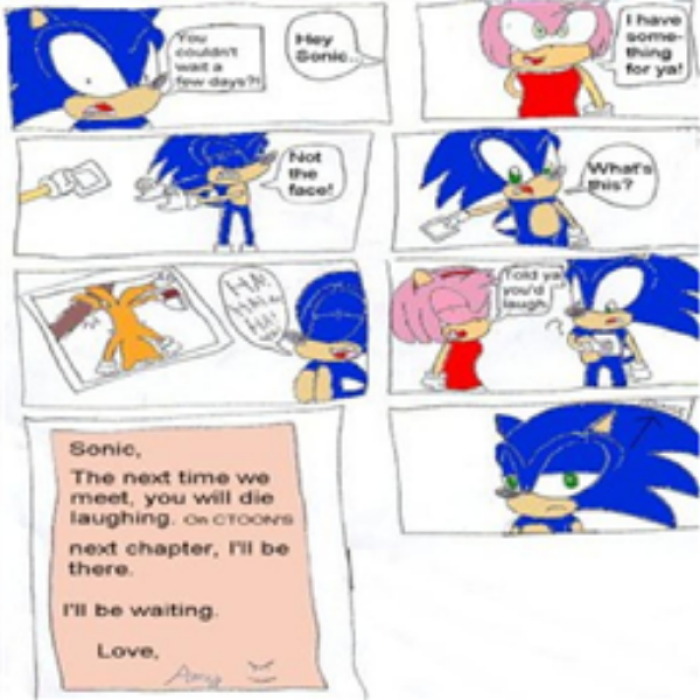 Weird Sonic Comic #3 Roblox decal