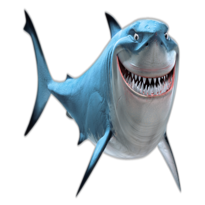 transparent finding nemo shark Roblox decal