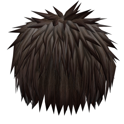 Brown Scene Messy Spiky Hair Roblox item