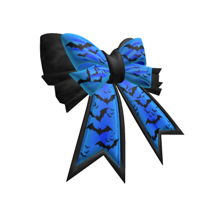 Halloween bow [Black/Blue]