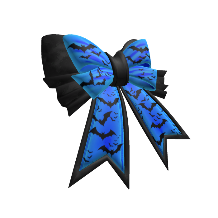 Halloween bow [Black/Blue]