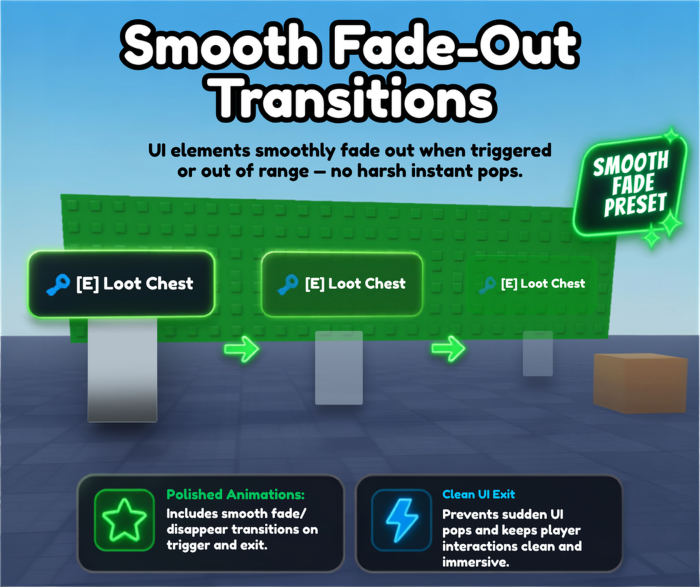 Drop-In Custom ProximityPrompt UI System preview 2
