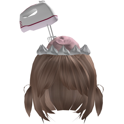 : Strawberry Blonde Hair With Mixer In Brain ୨*୧ Roblox item