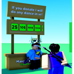 Please Donate Game