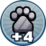 +4 Pet Equipped