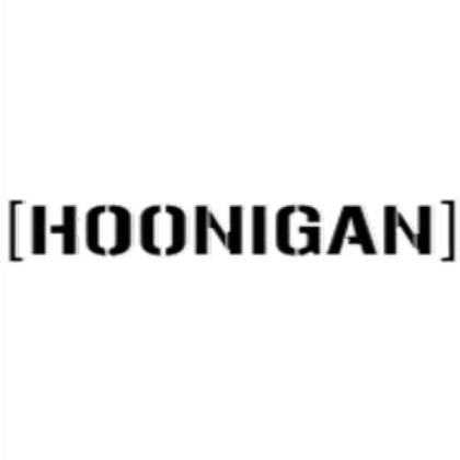 Black HOONIGAN Car/Windshield Sticker Roblox decal