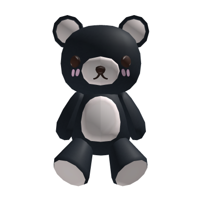 【くろくま】 黒クマのぬいぐるみ - Roblox