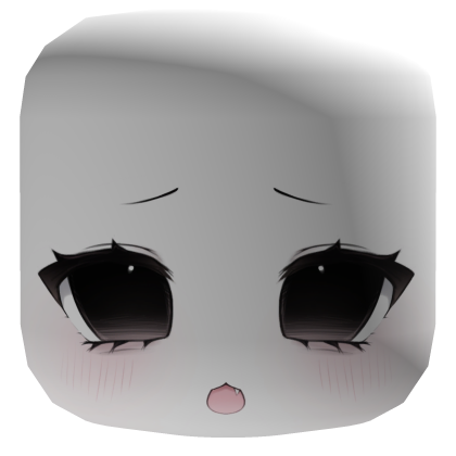 kawaii doll puppy eyes face mask