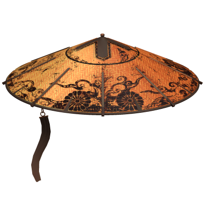 Gold Samurai Hat