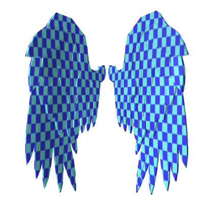 blue Missing Texture wing Roblox item