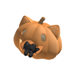 ♡ Kawaii Halloween Pumpkin Kitty
