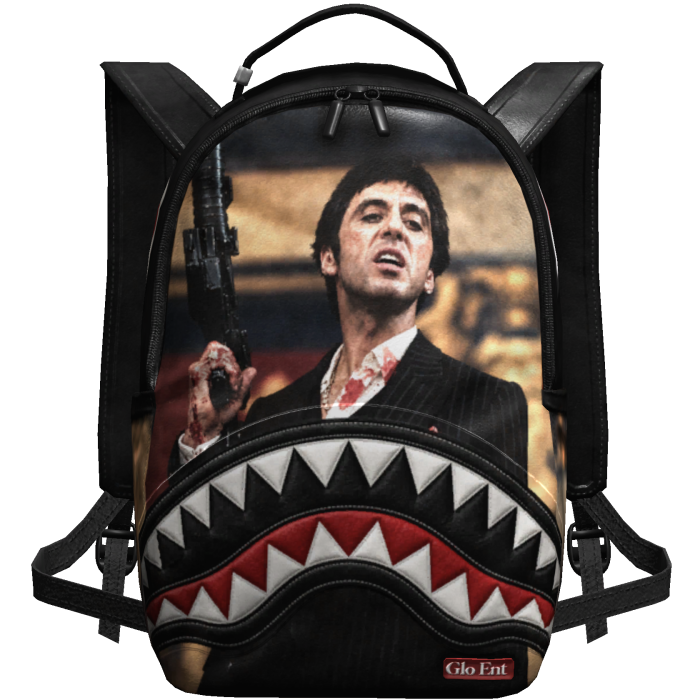 (1.0) Tony Montana Sprayground Backpack