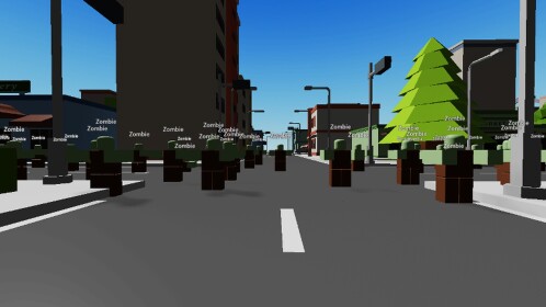 try to save and kill zombie