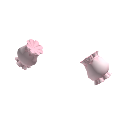 Ruffled Puffy Sleeves Pink ♥ 