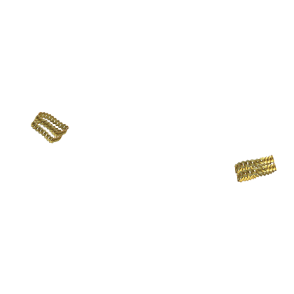 Double Gold Chain Link Bracelets thumbnail