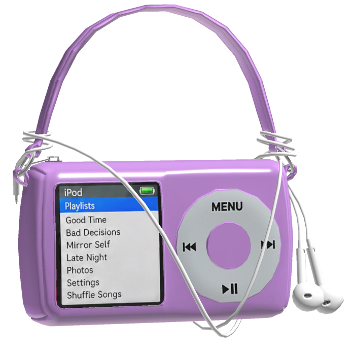 Lavender MP3 Shoulder Bag
