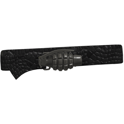 Y2k Grunge Grenade Belt Reptile 1.0 Roblox item