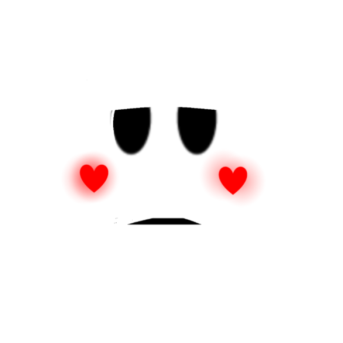 Red hearts Roblox decal