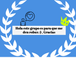 Me donas robux? si lo haces te agradecere mucho :)