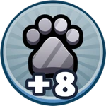 +8 Pet Equipped