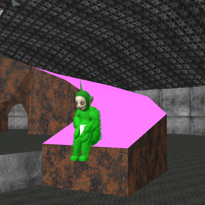 Slendytubbies 3 Teletubby house