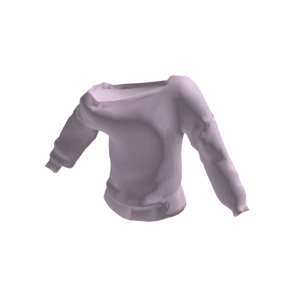 Off-Shoulder Sweater Pink thumbnail