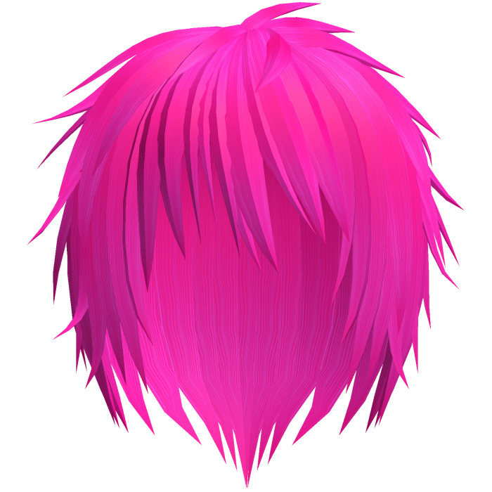 neon pink kuro messy japanese anime boy hair