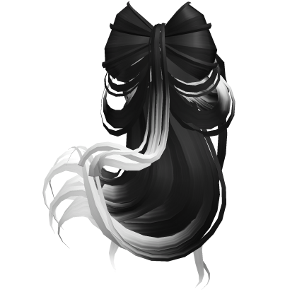 Windy Kitsune Fox Empress (Black&White) Roblox item