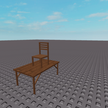 Table and Chair