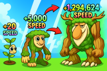 +1 Szybkość Ucieczki z Brainrot