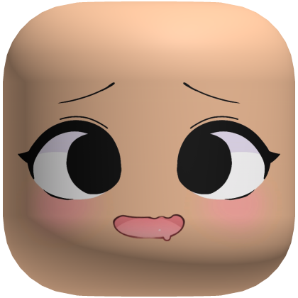 Cute Kawaii Hungry Face