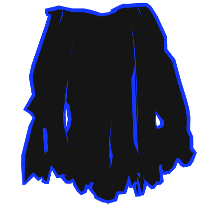 Blue Cartoony Cape Roblox item