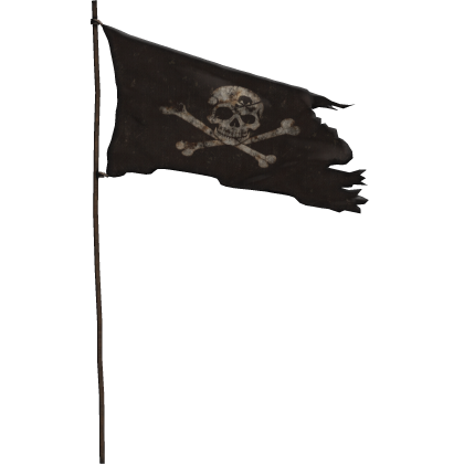Maximalism Pirate Flag Brown Back thumbnail