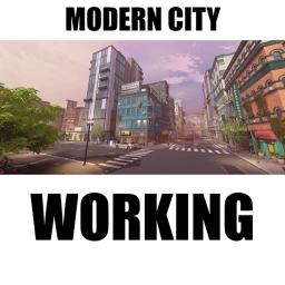 Modern City Template - working icon